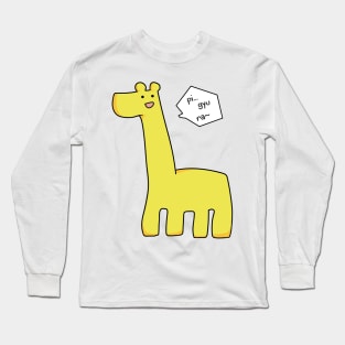 A Wild Nisepanda Appeared! Long Sleeve T-Shirt